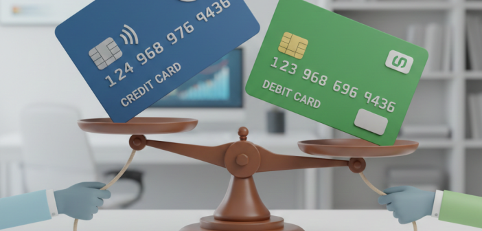 “Credit Card vs Debit Card for Beginners: Which Helps You Win With Money?”